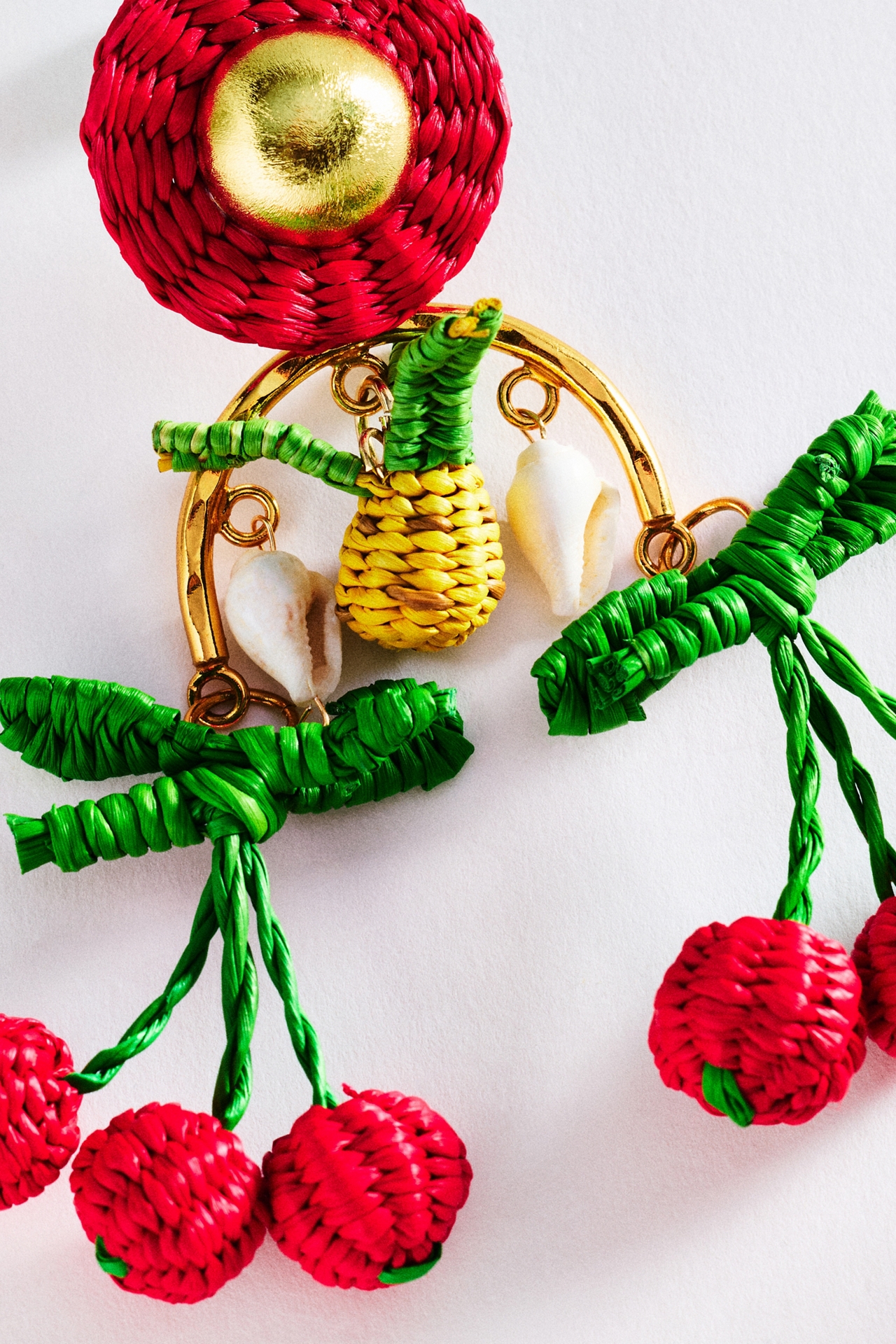 Bamboleira Paprika Maxi Earrings