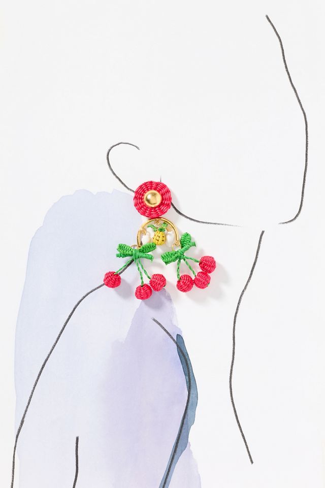 Bamboleira Paprika Maxi Earrings #2