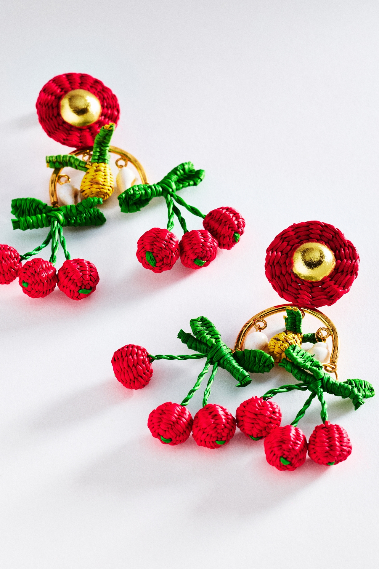 Bamboleira Paprika Maxi Earrings