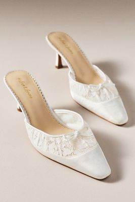For Love & Lemons Beatrice Lace Mules