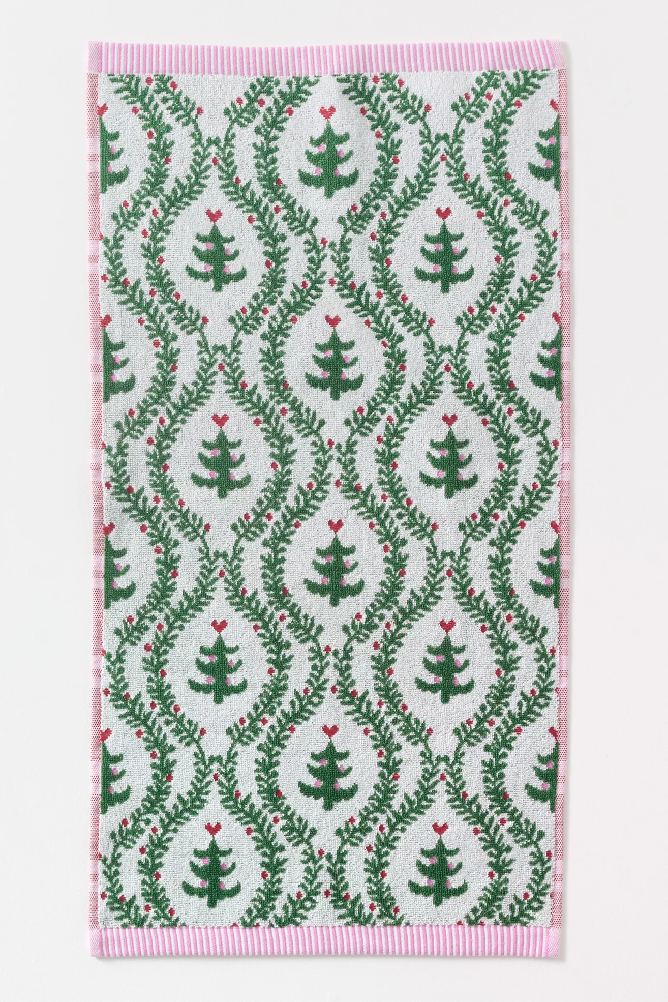 Cotton Woven Winter Icon Hand Towel - thumbnail 4