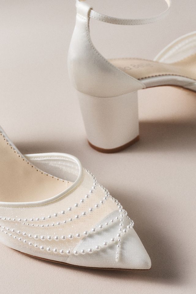 Bella Belle Perla Pearl Block Heels #1