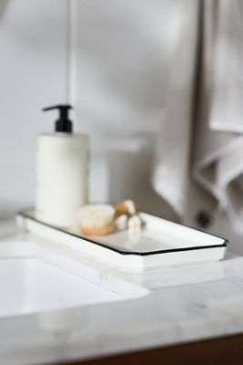Piper Tipped Ceramic Bath Tray