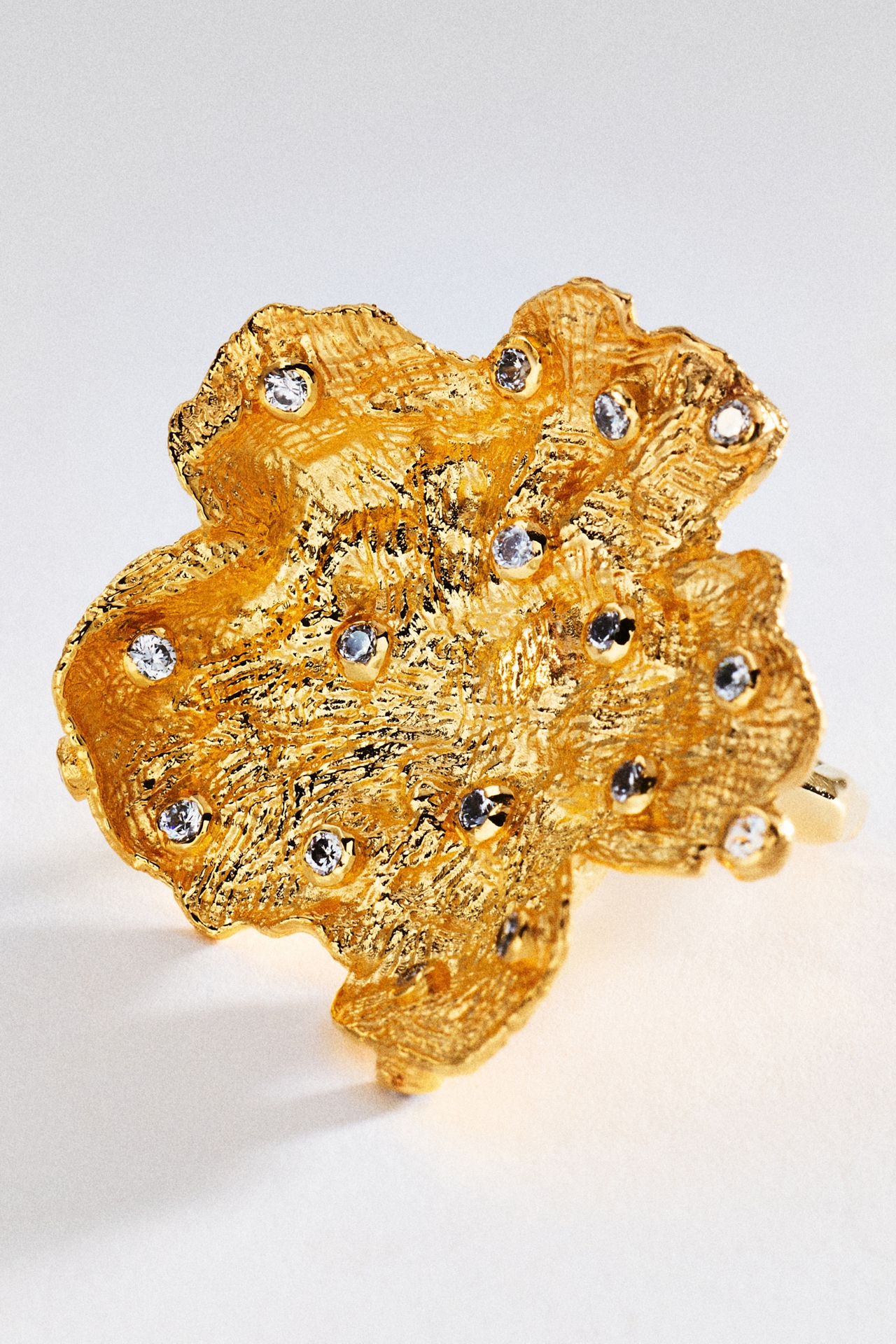 Joanna Laura Constantine Statement Floral Ring