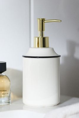Piper Tipped Ceramic Soap Dispenser