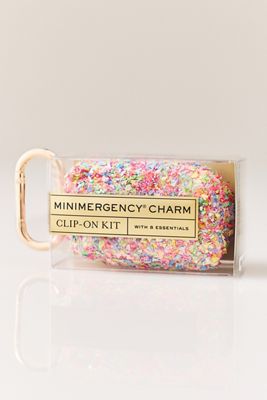Pinch Provisions Neon Multi Glitter Minimergency Charm