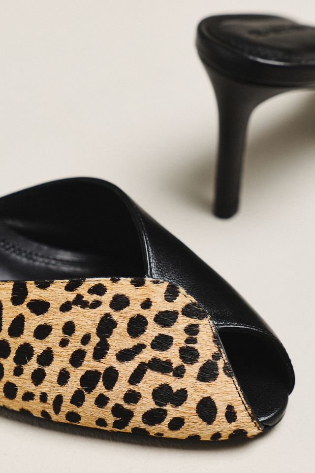 Black Suede Studio Noah Mule Heels #2