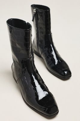Black Suede Studio Aries Boots
