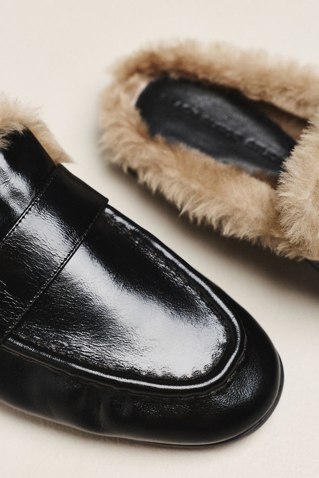 Black Suede Studio Theo Loafers #2