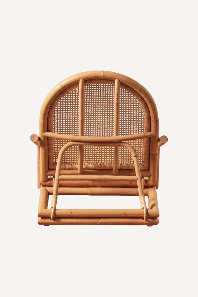 Montauk Rattan Folding Beach Chair #3