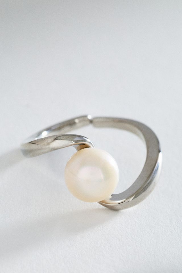 Delicate Pearl Ring #1