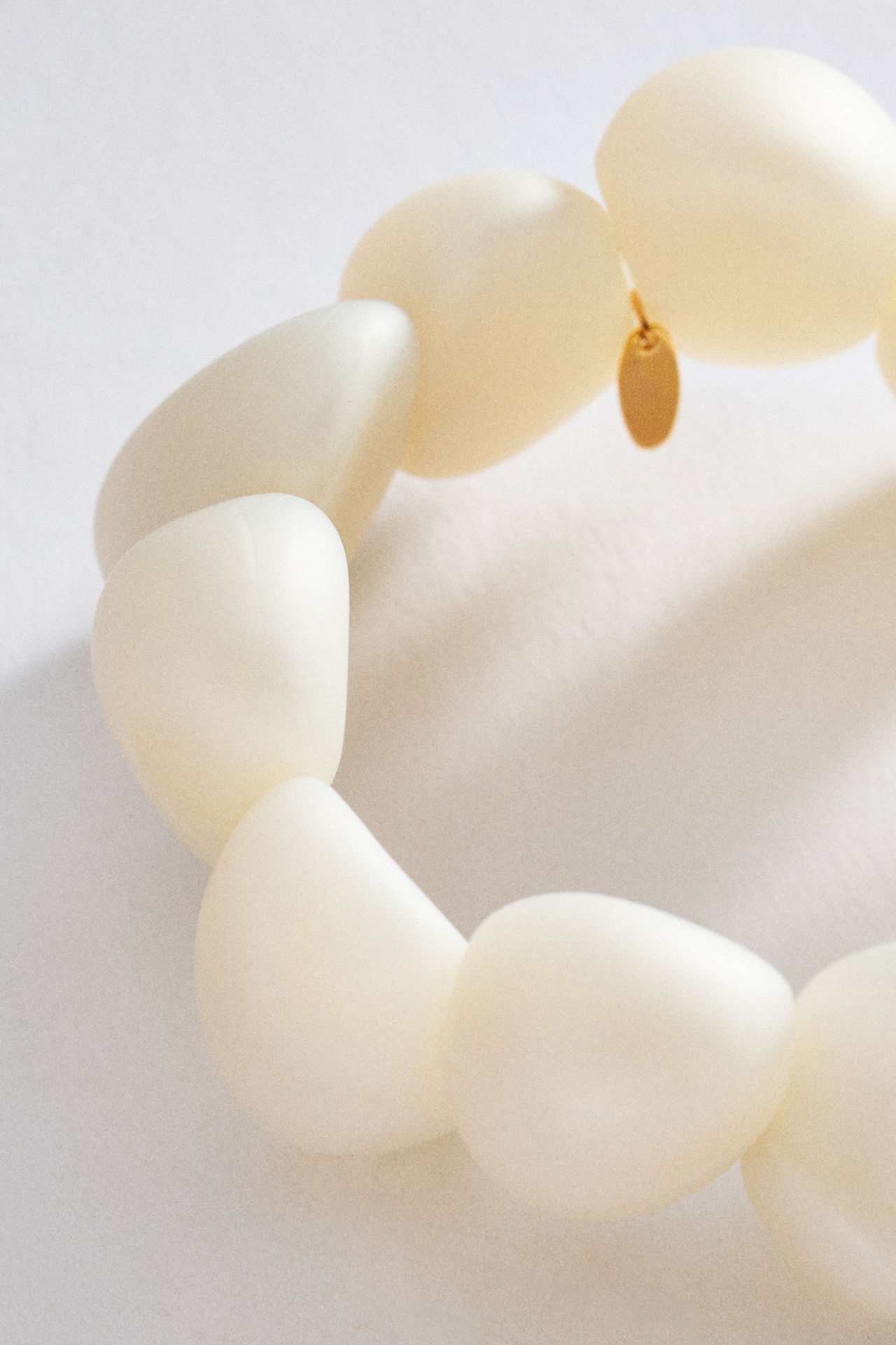 Resin Beaded Stretch Bracelet
