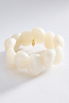 Resin Beaded Stretch Bracelet