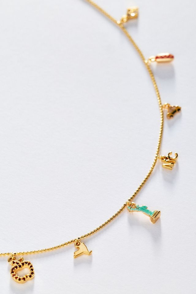 Delicate Big City Charm Necklace #1