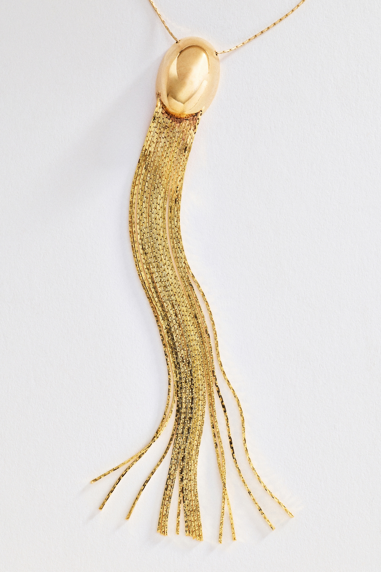 Fringe Pendant Necklace