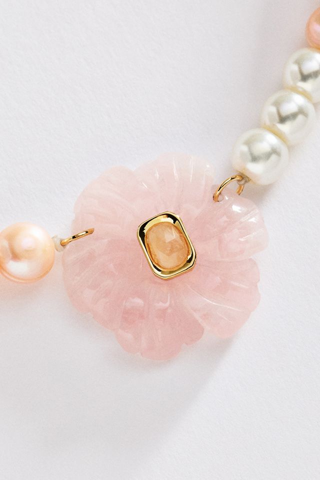 Icon Pendant Beaded Necklace #1