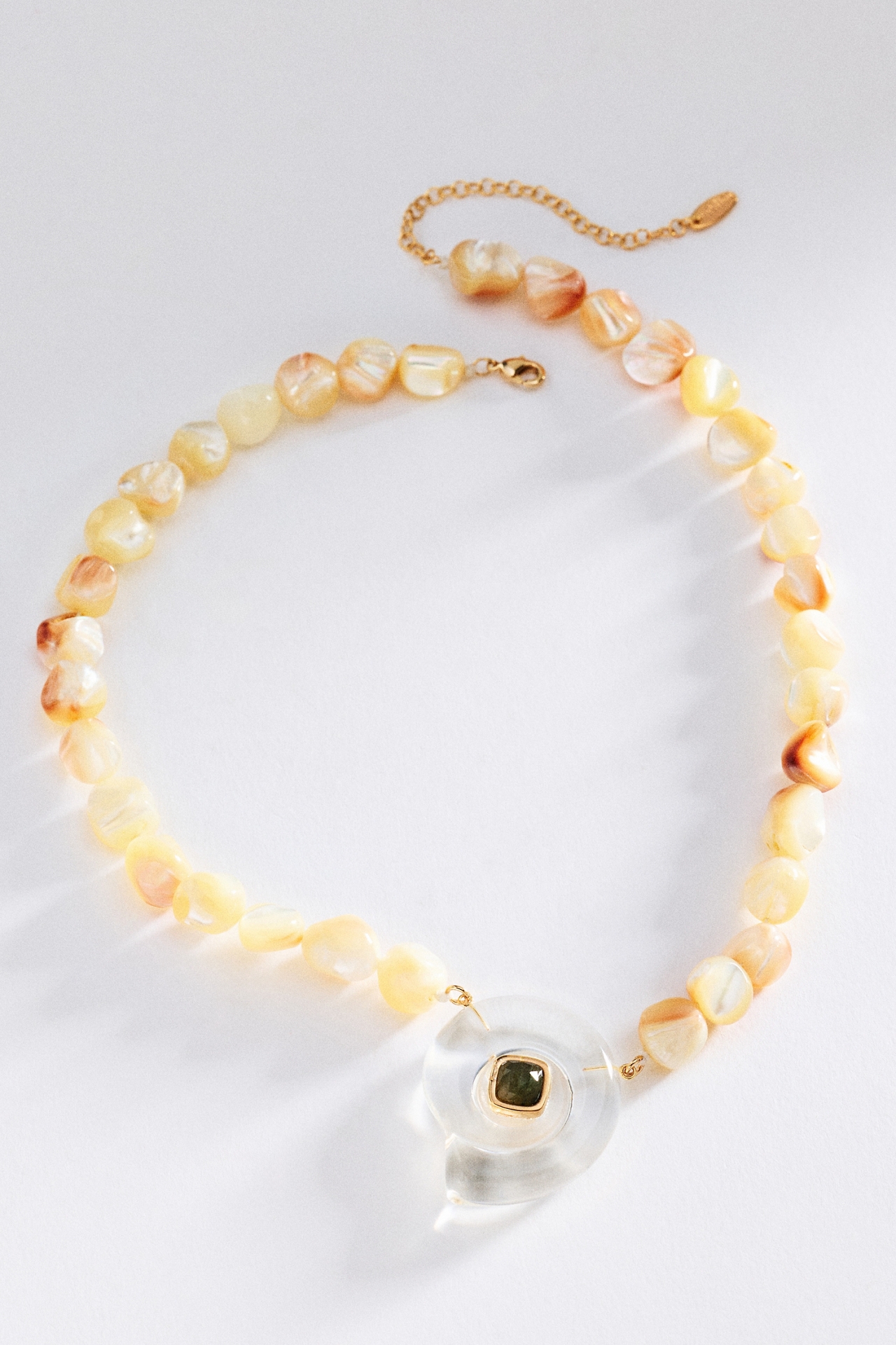 Icon Pendant Beaded Necklace