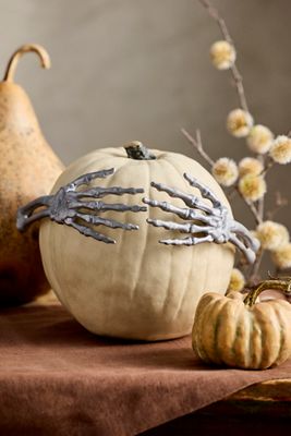 Skeleton Hand Pumpkin Stake