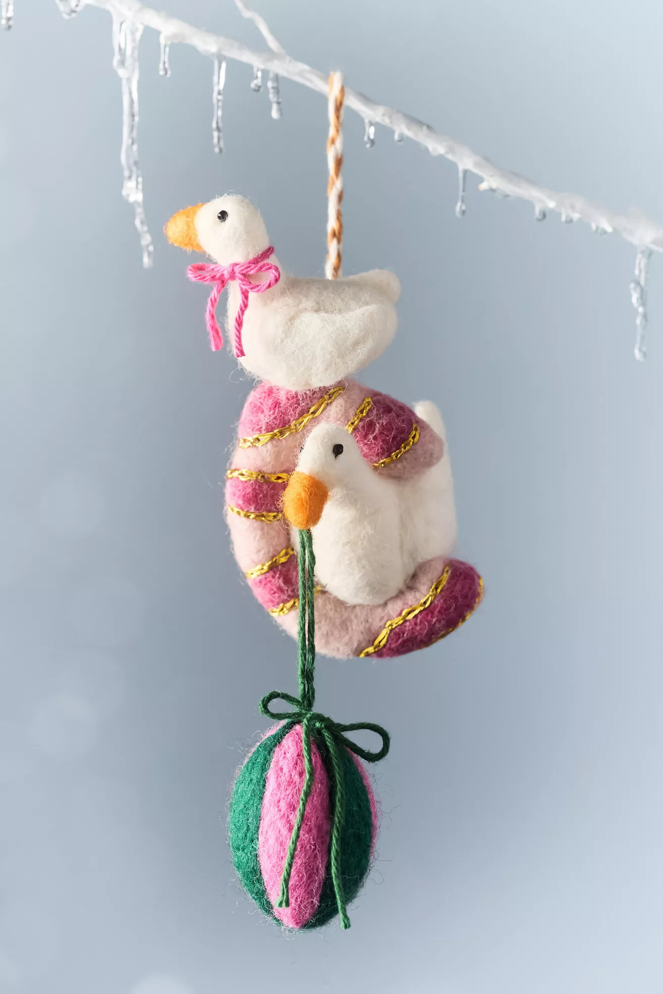 Holiday Helpers Felt Monogram Ornament - thumbnail 5