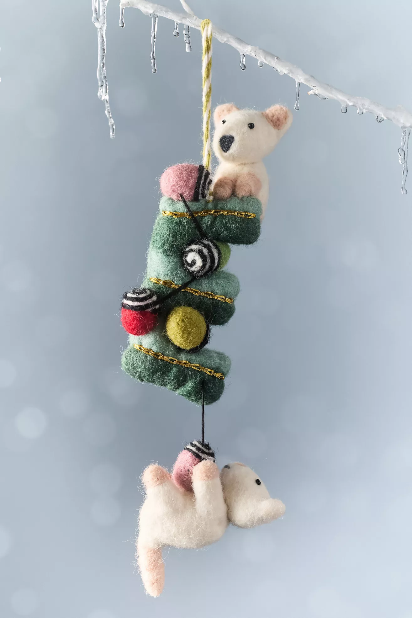 Holiday Helpers Felt Monogram Ornament - thumbnail 9