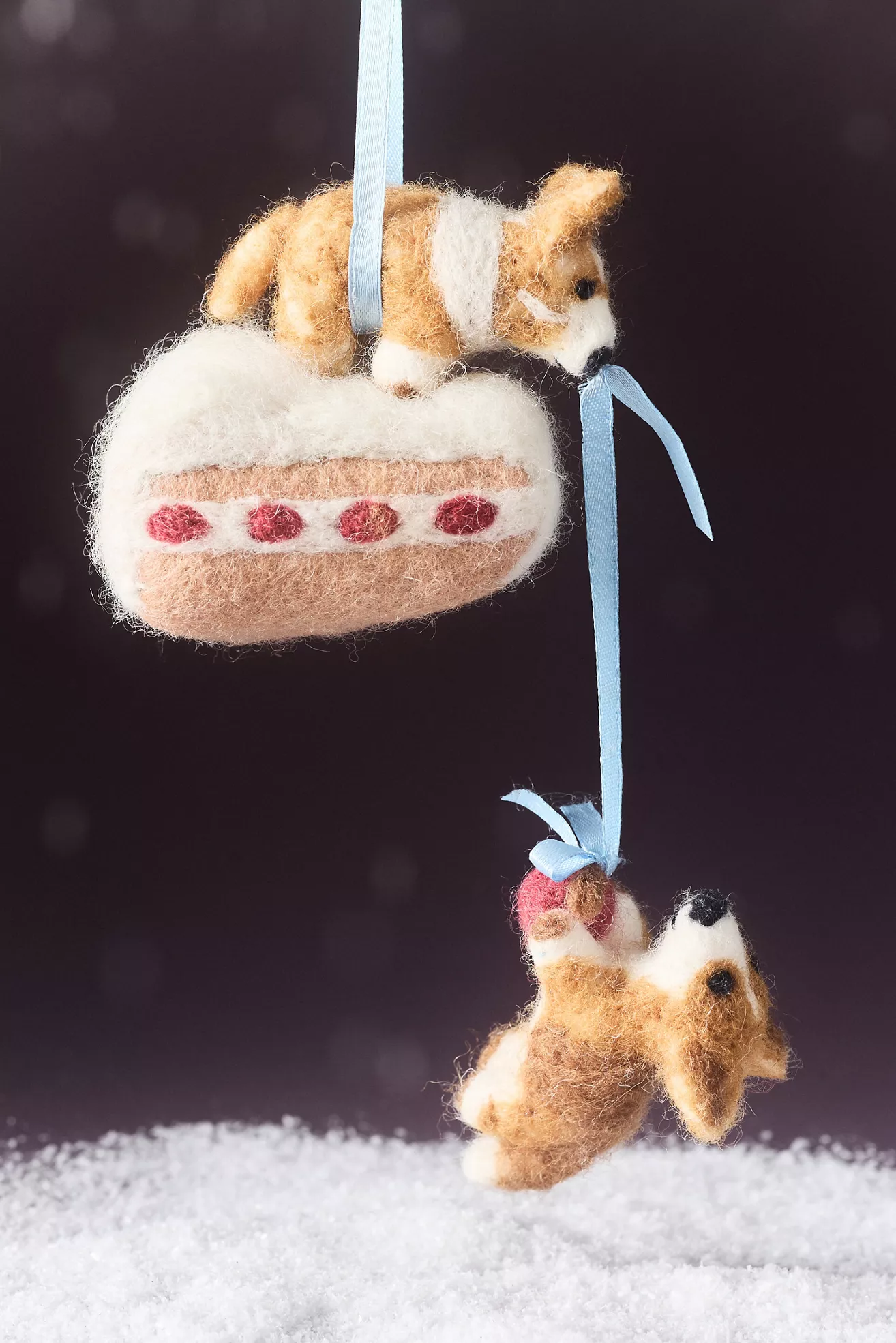 Felt Pastry Animal Ornament - thumbnail 2