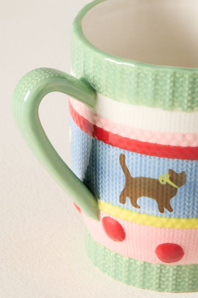 Tazza in Gres a Forma di Muffola #4