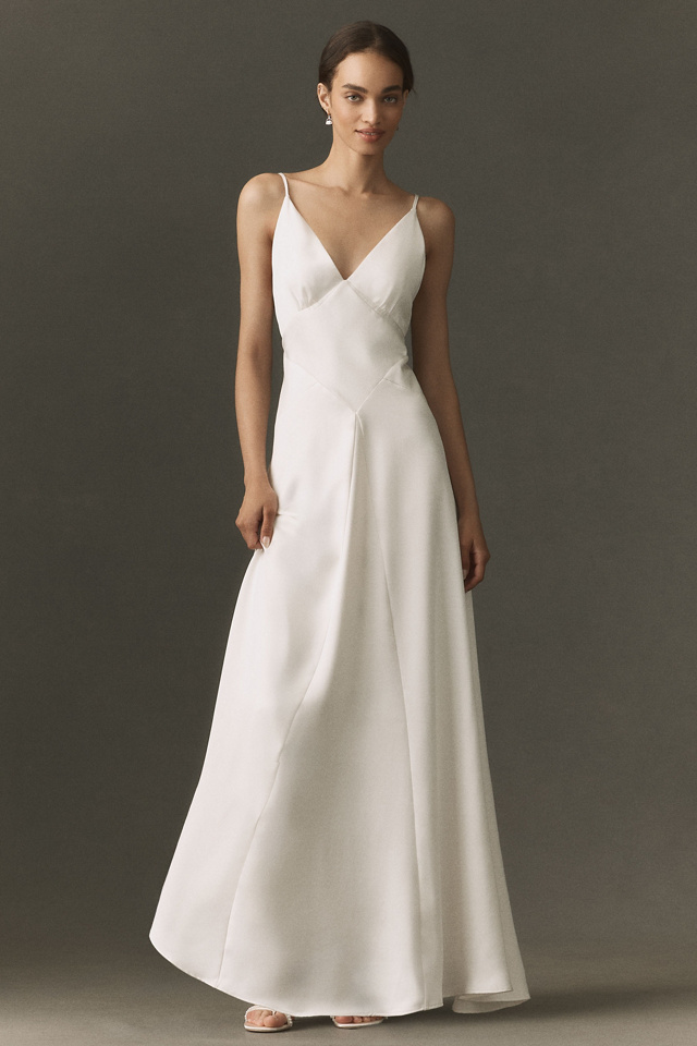 BHLDN Maxi Slip Dress