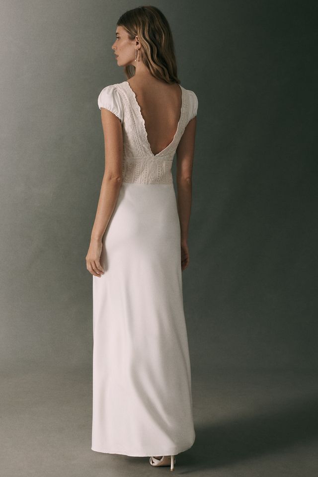 BHLDN Lace Bodice Slip Dress  #2