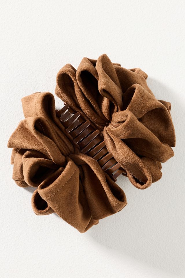 Lele Sadoughi Rita Faux Suede Hair Claw #1