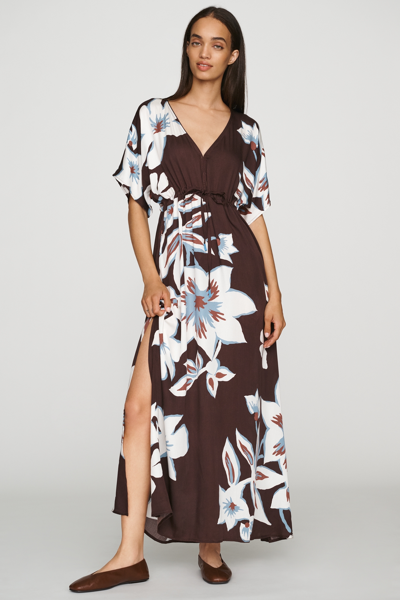 Omika Pia Adrienne Modal Kaftan