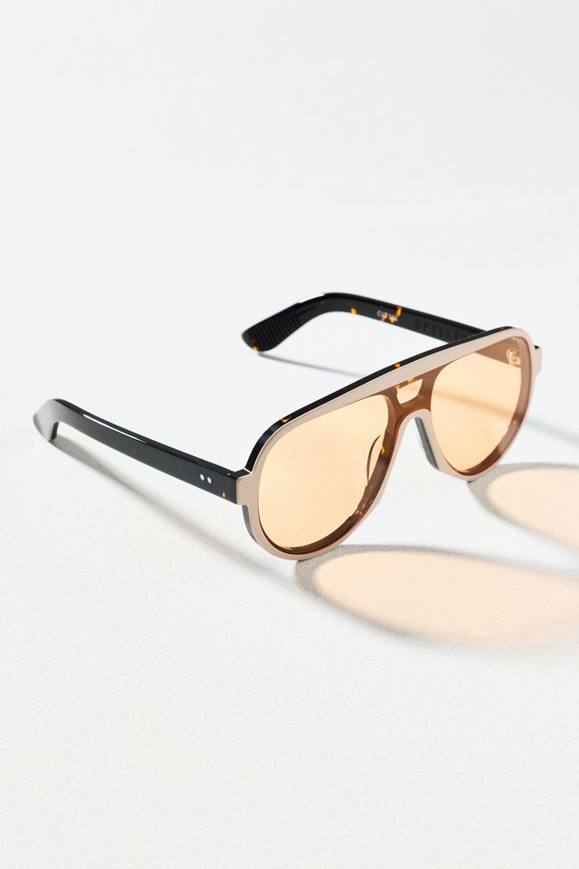 Spitfire Shield Aviator Sunglasses #1
