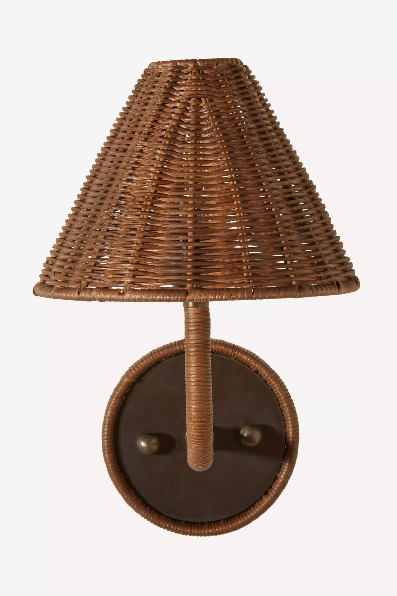 Delphine Wicker Sconce - thumbnail 2