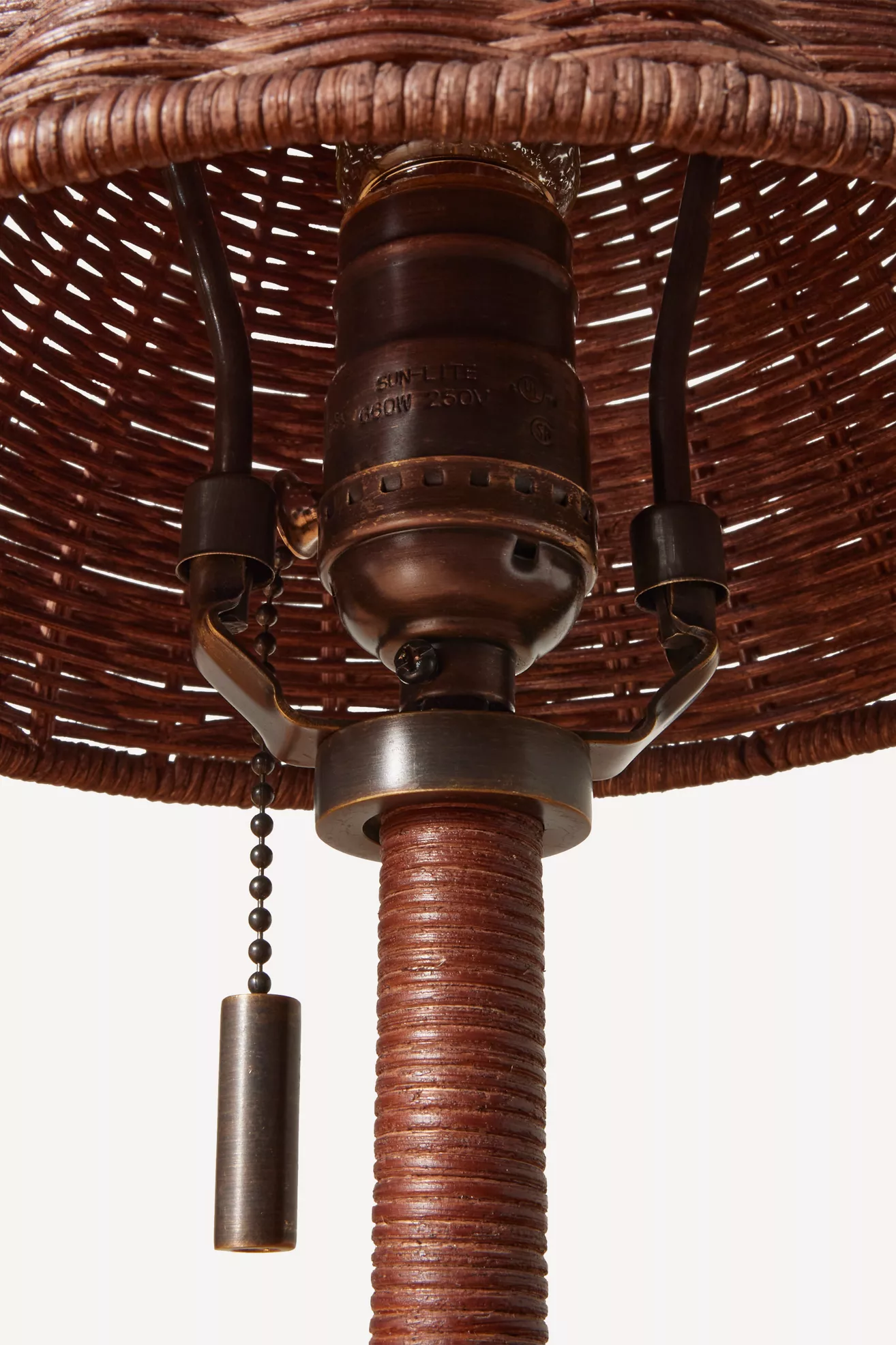 Delphine Wicker Sconce - thumbnail 4