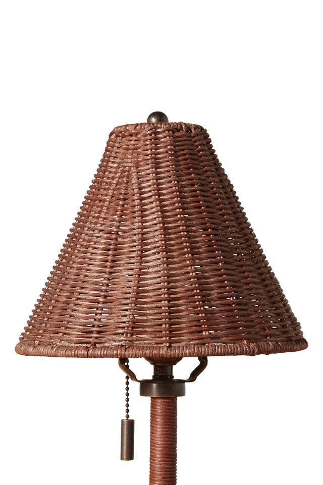 Delphine Wicker Mini Table Lamp #2