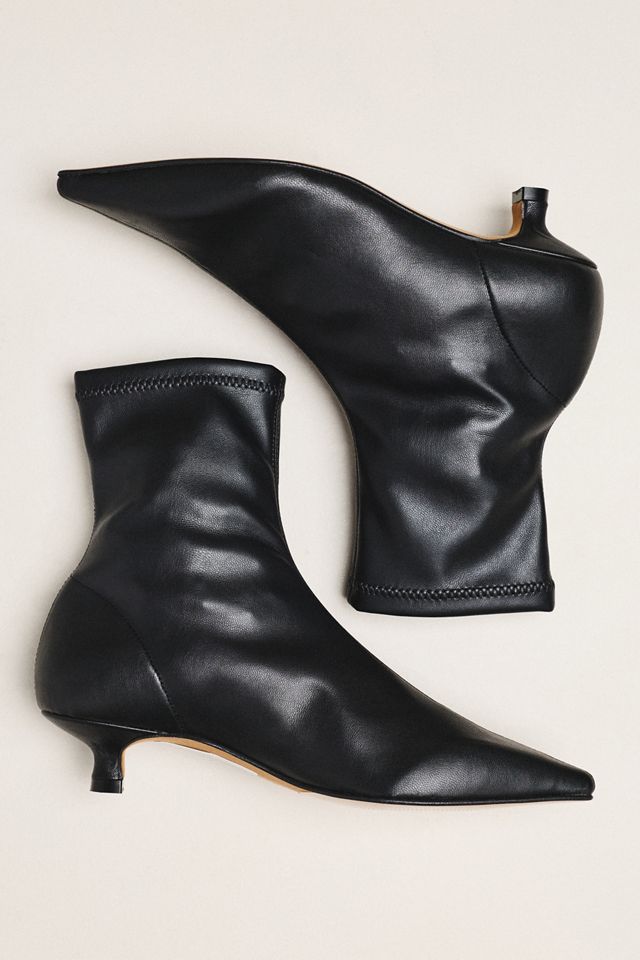 Maeve Pointed-Toe Sock Booties #1