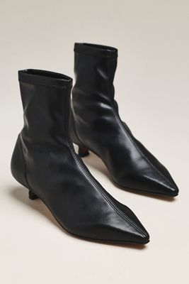 Maeve Pointed-Toe Sock Booties