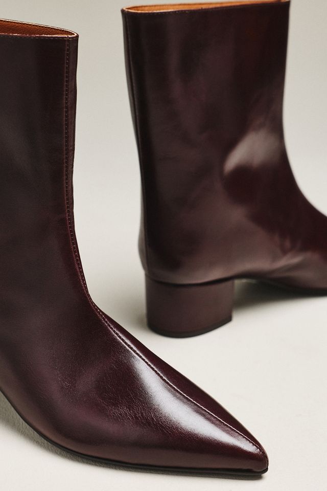 Maeve Pointed Toe Block Heel Boots #2