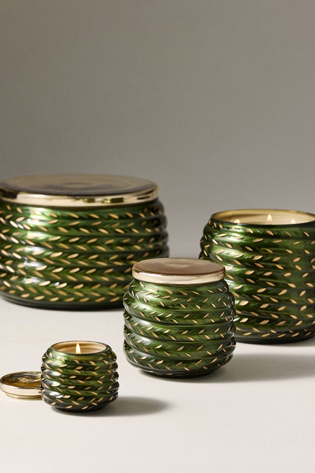 Candela Gather di Anthropologie: Balsamo Fresco Legnoso e Legno di Cedro #1