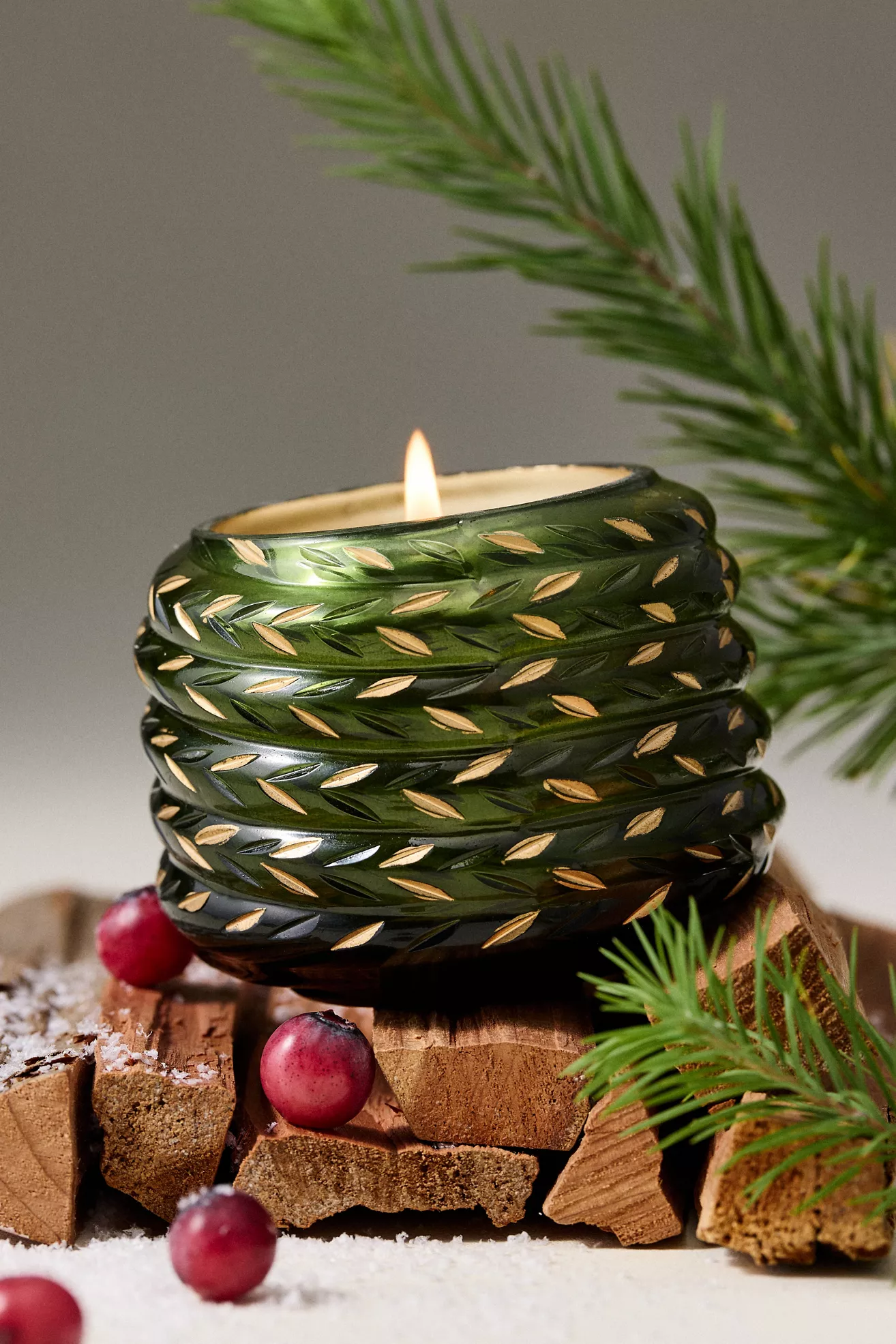 Gather Candle by Anthropologie: Woody Fresh Balsam & Cedarwood