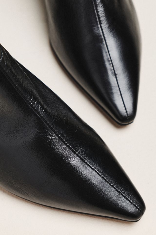 Maeve Pointed-Toe Leather Ankle Boots #3