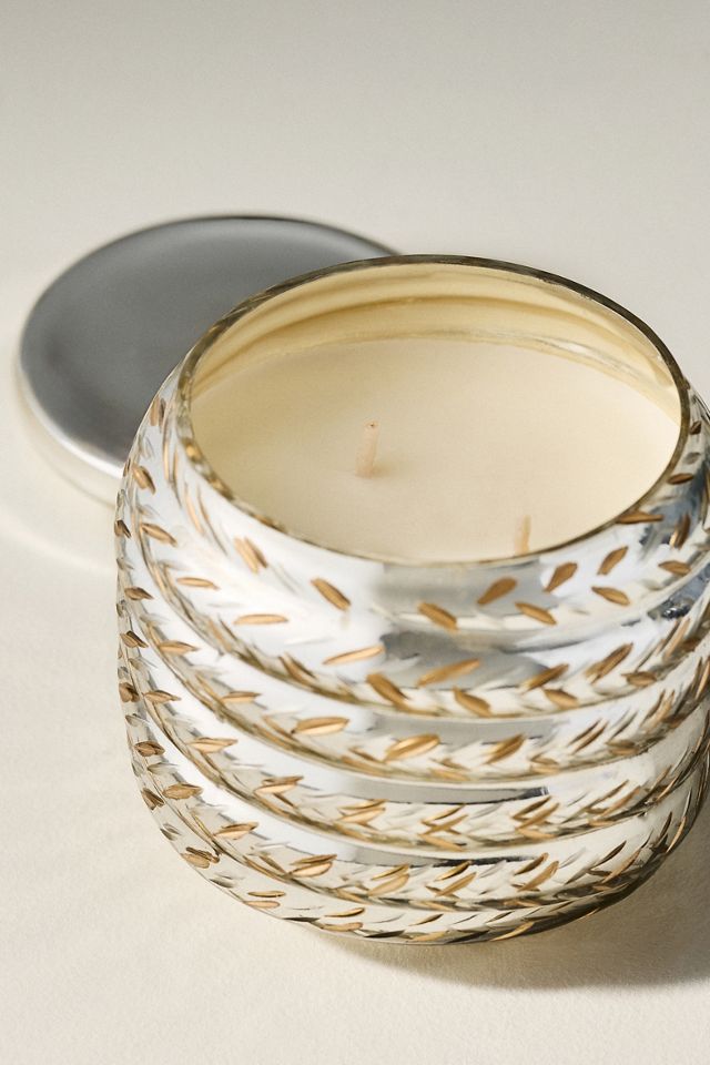 Bougie Gather par Anthropologie : Guirlande givrée boisée #2