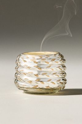 Gather Candle by Anthropologie: Woody Frosted Garland