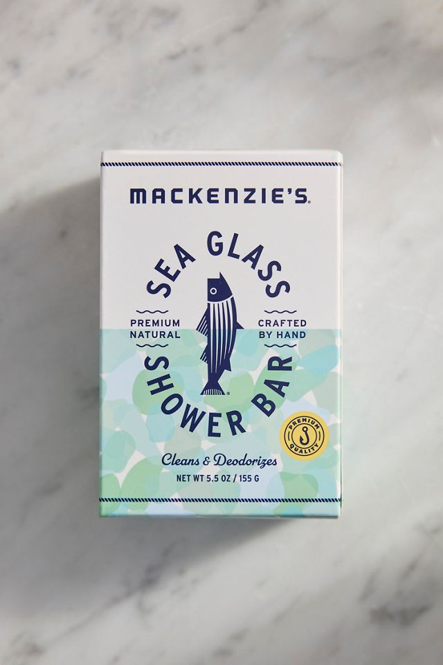MacKenzie’s Sea Glass Shower Bar #1
