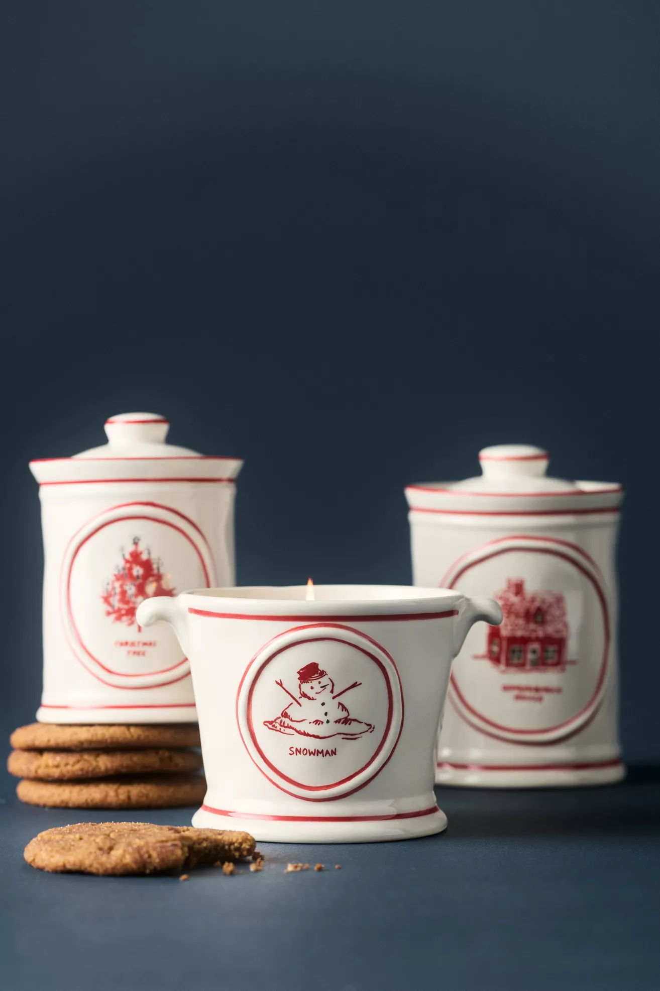 Molly Hatch Woody Juniper & Cedar Ceramic Candle - thumbnail 3