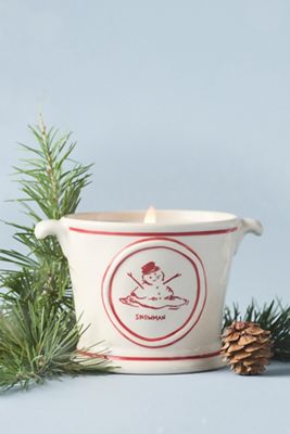 Molly Hatch Woody Juniper & Cedar Ceramic Candle
