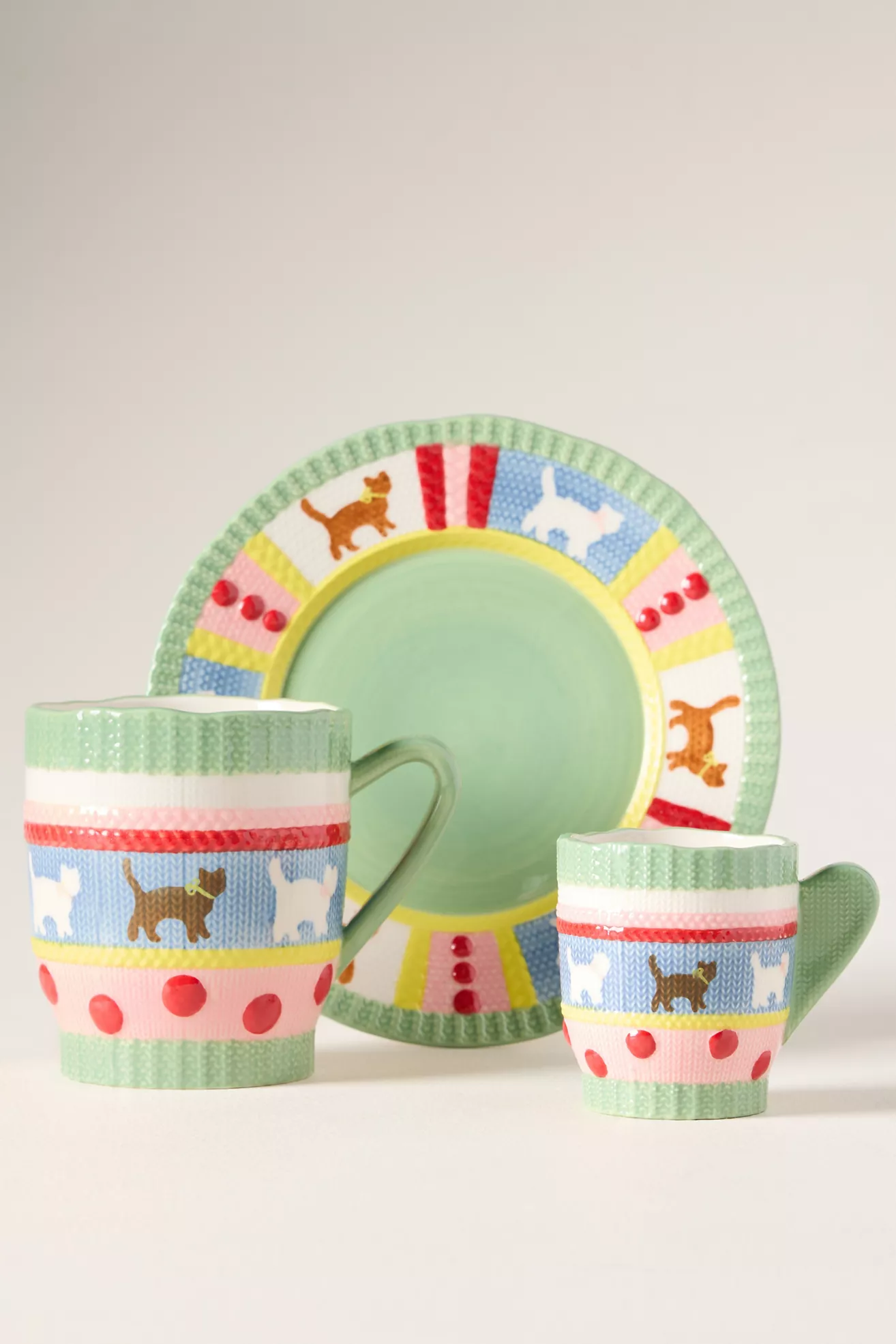 Mitten Stoneware Dessert Plate - thumbnail 4