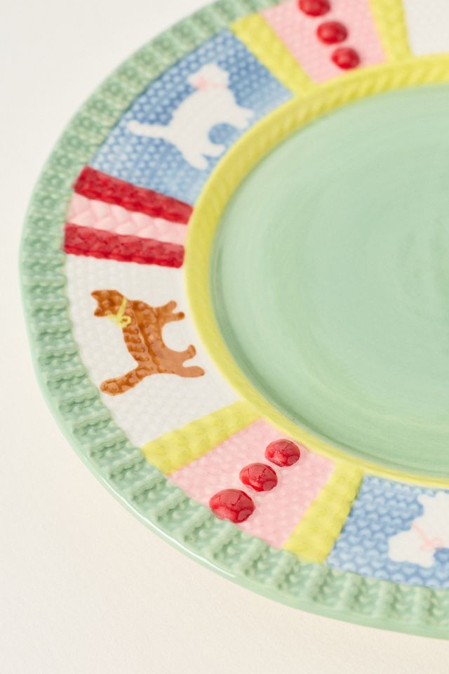 Plato de Postre de Gres Mitten #4