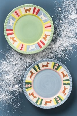 Mitten Stoneware Dessert Plate