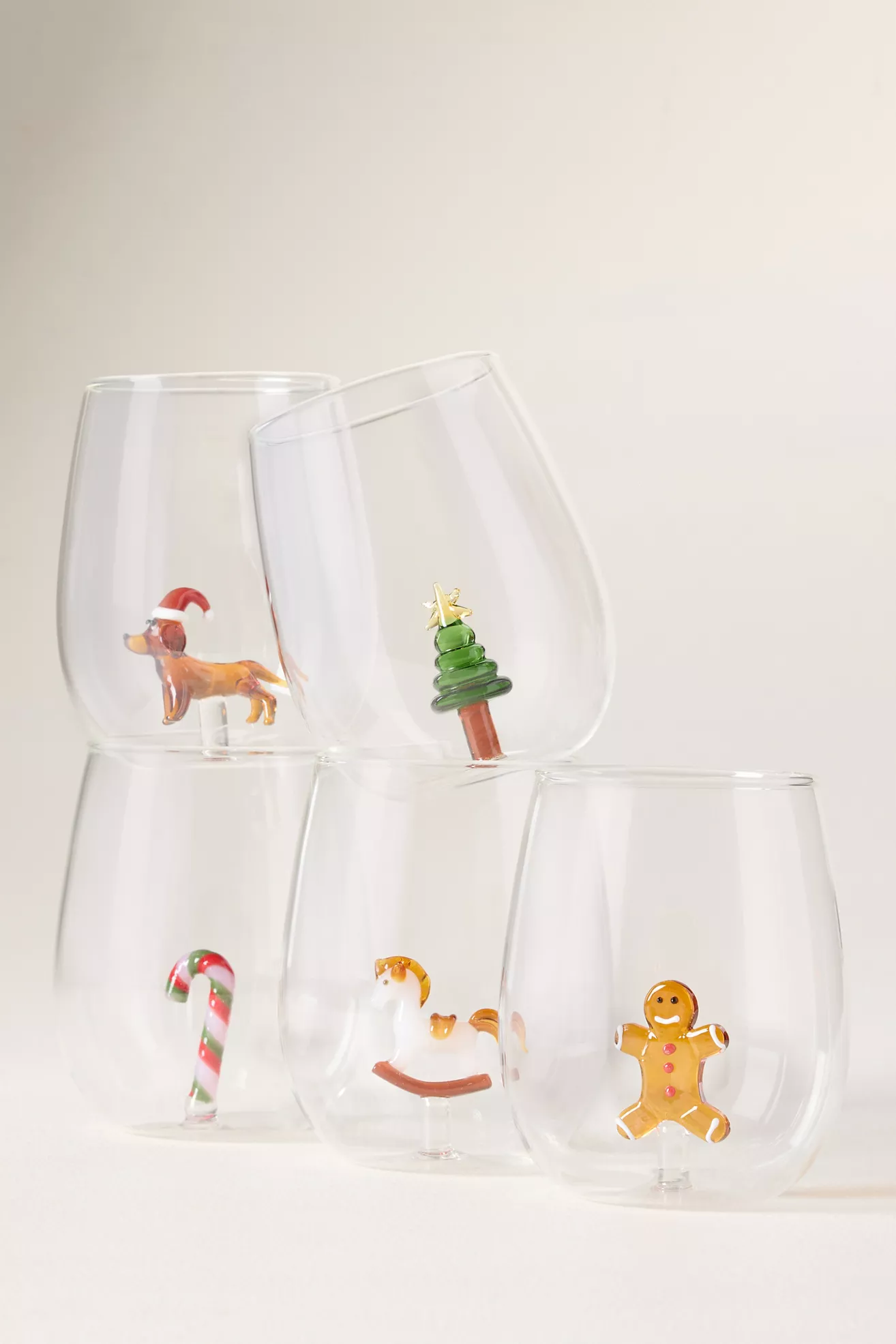 Jolly Icon Stemless Wine Glass - thumbnail 4