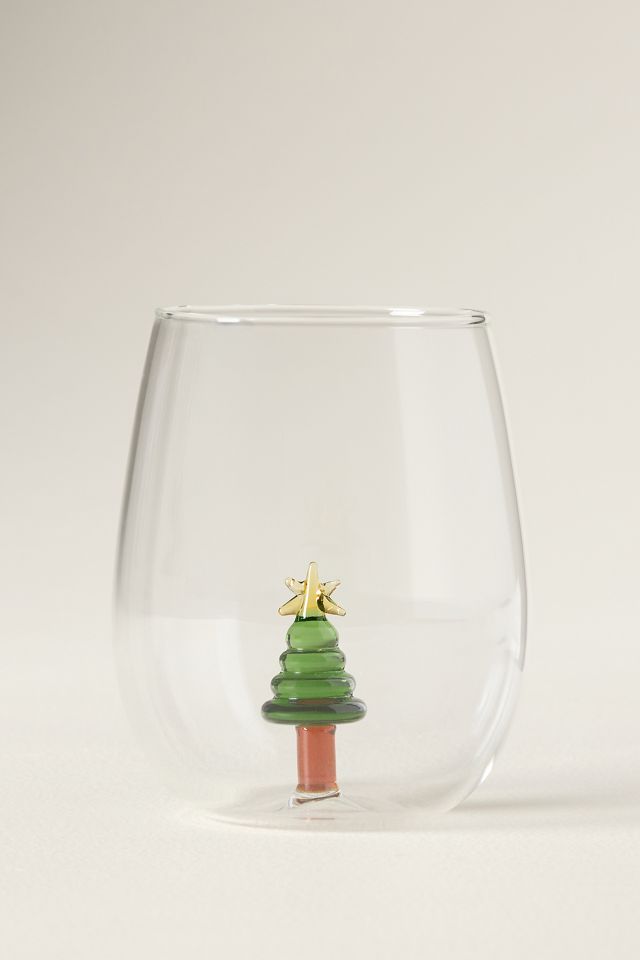 Jolly Icon Stemless Wine Glass #2